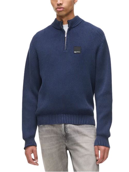 maglioncino 1/2 zip Karl Lagerfeld jeans | A4M18034310